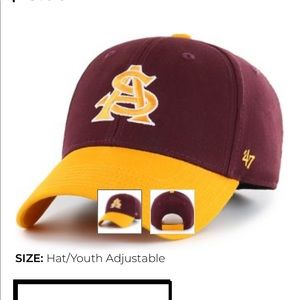 New Arizona State Youth Adjustable MVP Cap.